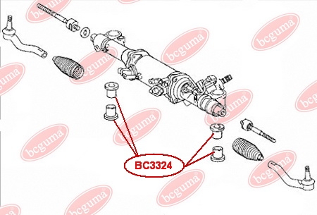 Втулка рульової рейки
