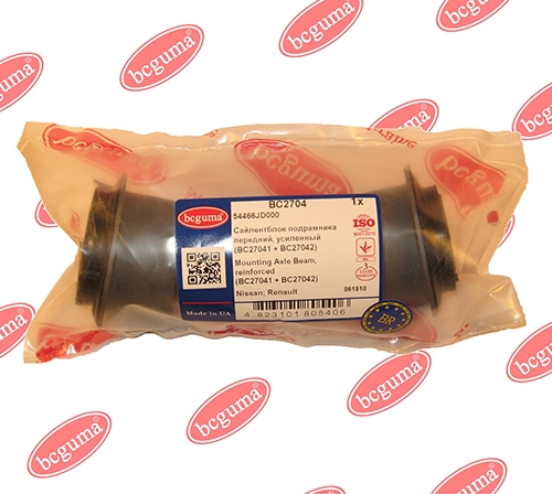 Сайлентблок підрамника передній, посилений «BAD ROADS» (BC27041 + BC27042)